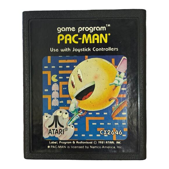 Pac-Man - Atari 2600 - Cartridge Only - Tested & Works - Picture 1 of 7